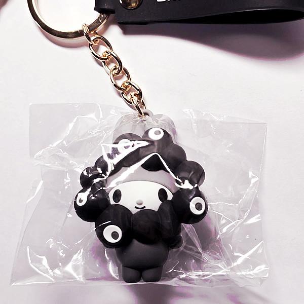 sanrio（サンリオ） 黒ミャクミャク なりきり立体マスコットストラップ