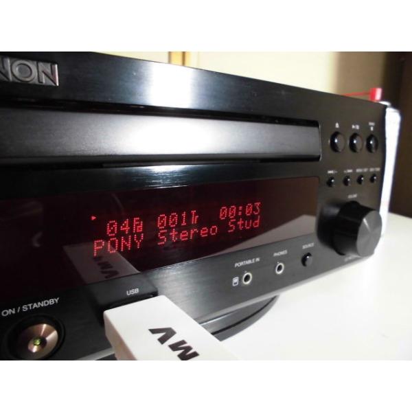 DENON（デノン） DENON RCD-M37-B 〓 09年製のデノン CDアンプ, 美品