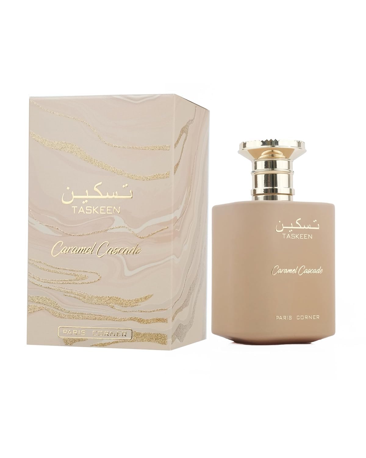 Amazon.com : Paris Corner | Taskeen Caramel Cascade EDP - 3.4 Fl