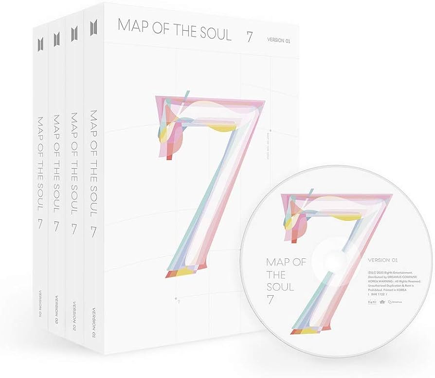 Amazon.com: Bighit Ent BTS Bangtan Boys - MAP of The Soul : 7 [1+2