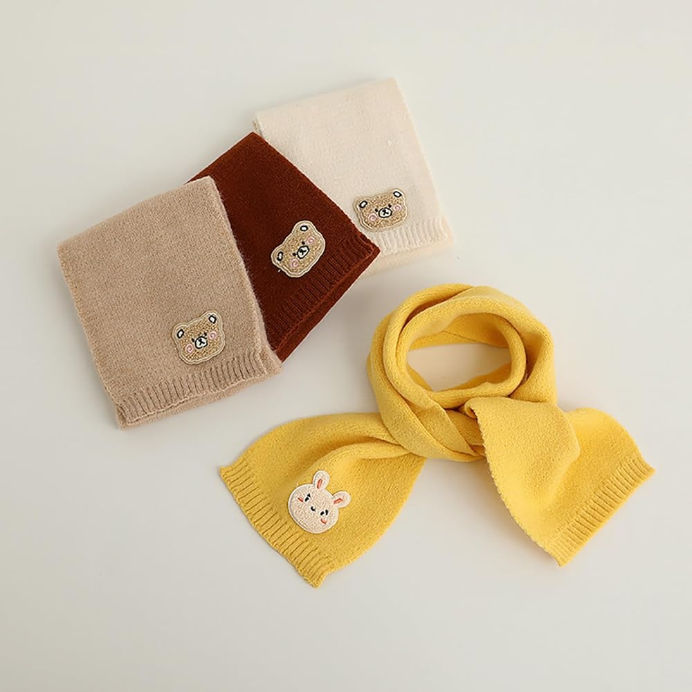 Zksbdxz Scarf,Baby Winter Scarf Cartoon Neck Windproof Winter