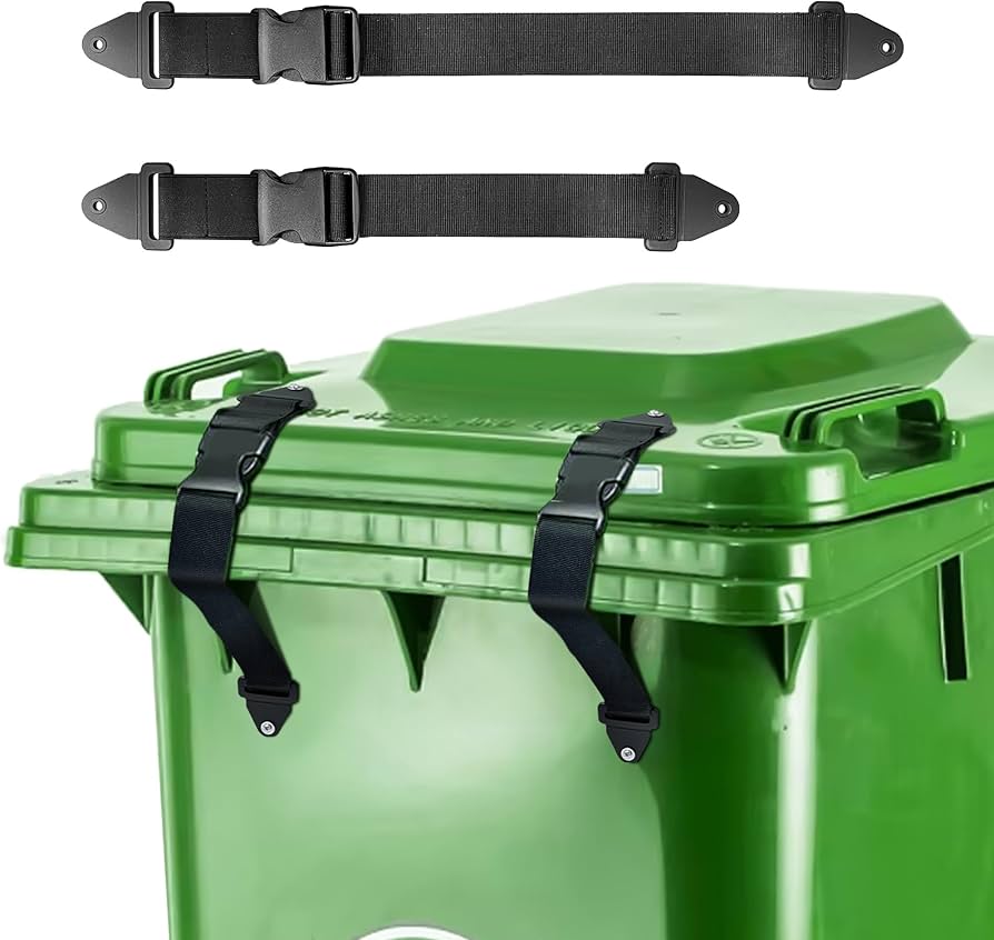 Amazon.com: Trash Can Locks for Animals, Trash Can Lid Lock for