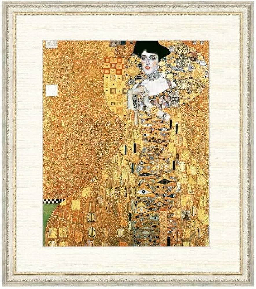 Amazon.co.jp: 世界の名画 グスタフ・クリムト アデーレ・ブロッホ