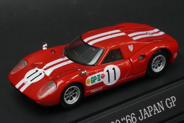 1/43 エブロ 43077 プリンス R380 日本GP 1966#11 レッド, Boost Gear