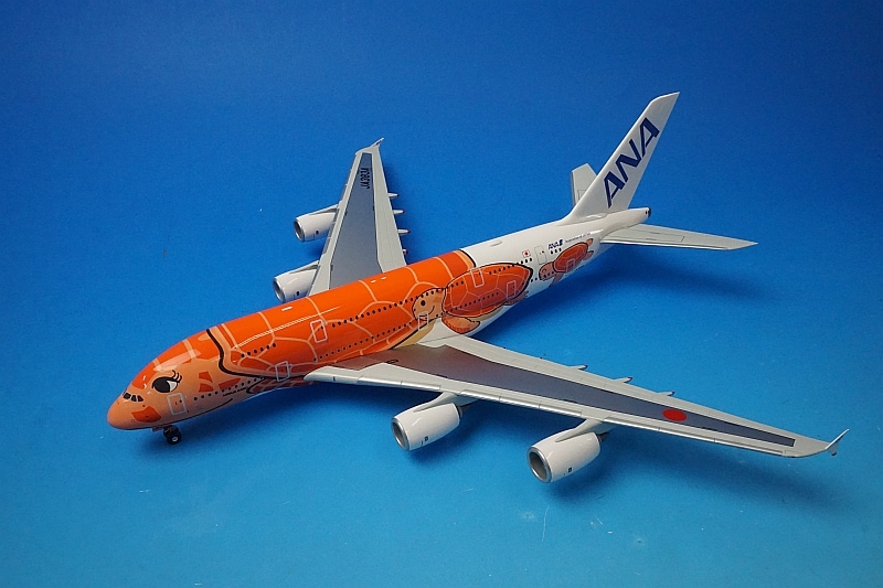 1/200 A380-841 ANA FLYING HONU ANAサンセットオレンジ WiFiレドーム
