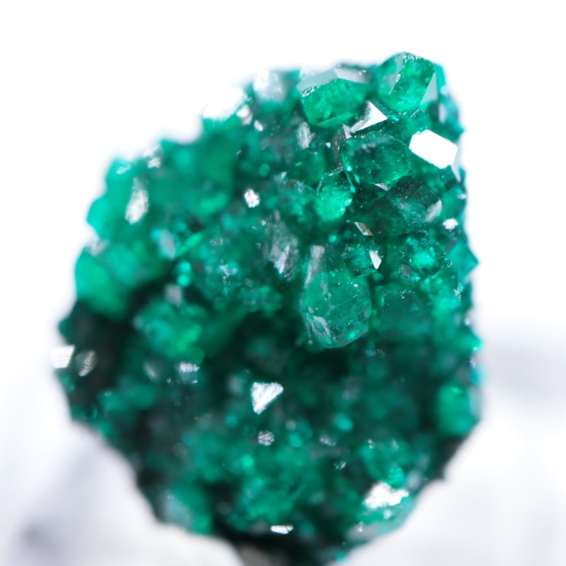 コンゴ産 ダイオプテーズ | 鉱物標本,タ行,ダイオプテーズ/翠銅鉱