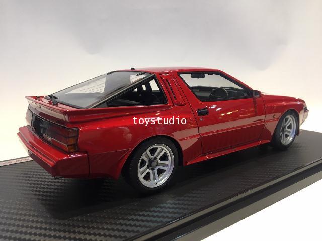 Ignition Model 1:18 Mitsubishi Starion 2600 GSR-VR (E-A187A) Red