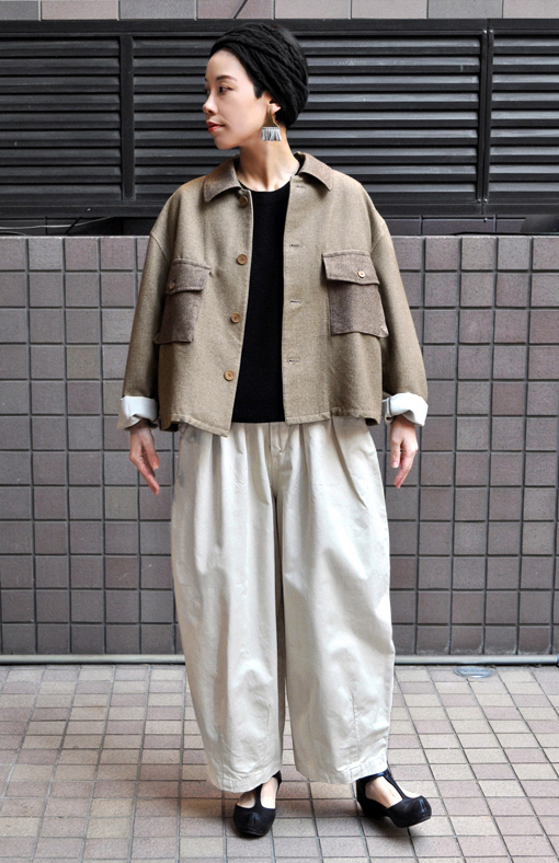 HARVESTY（ハーベスティ）/ チノクロス サーカスパンツ - “ MIGRATORY