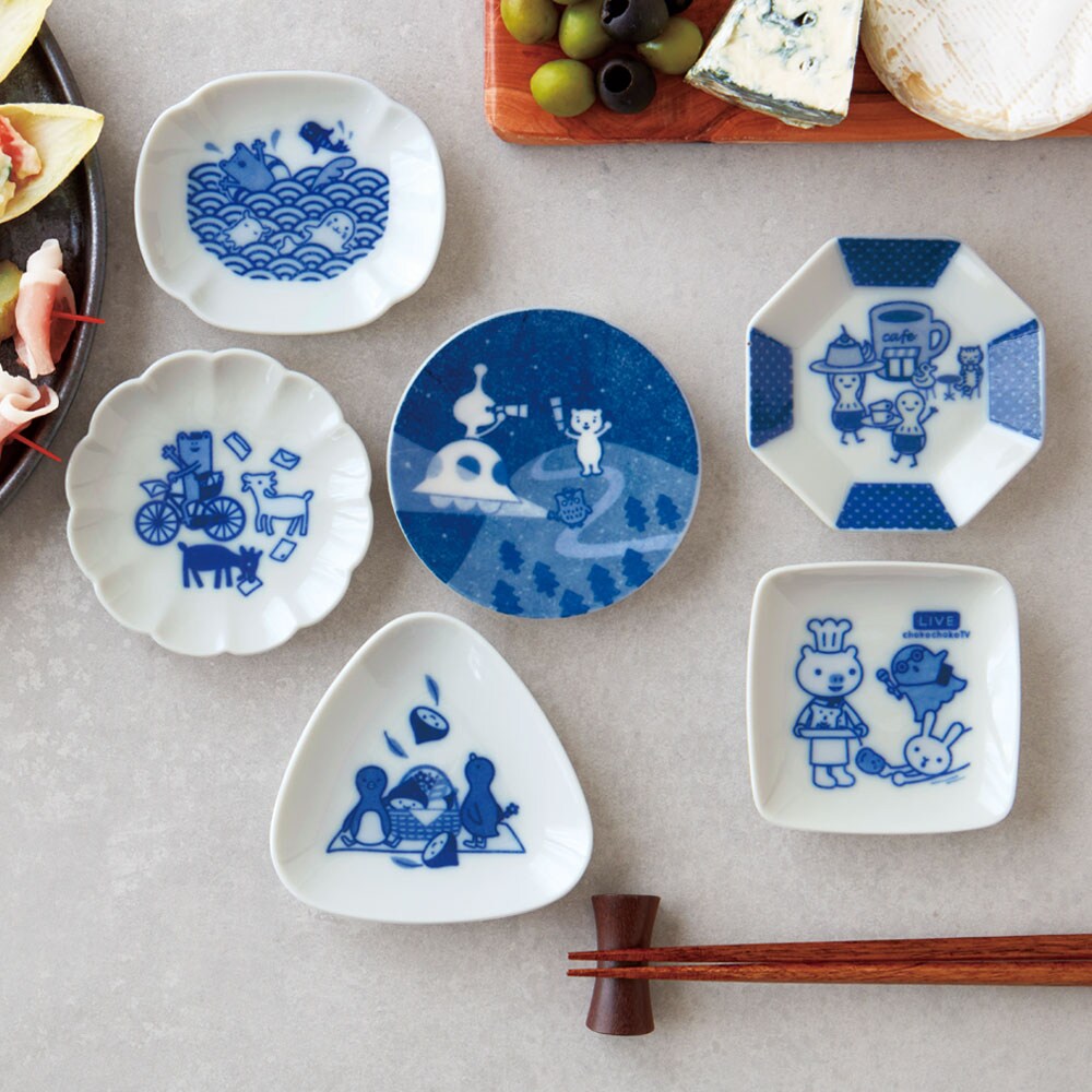 定期お届け】 「ちょこちょこ」ちょこっと豆皿 ：6回シリーズ