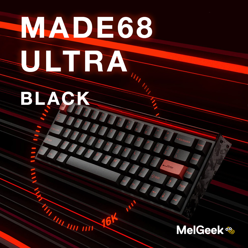 Rabbit0-Shop / MelGeek MADE68 Ultra Anodized Black