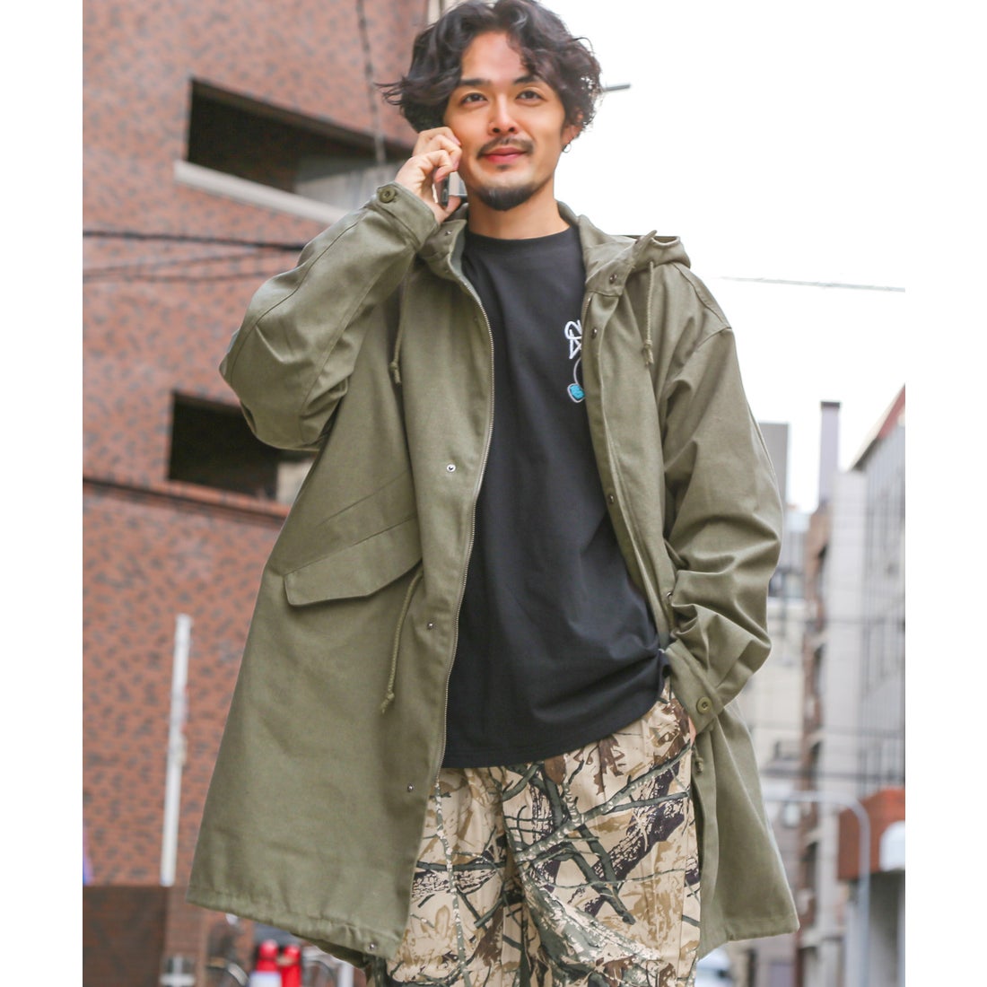 ラグスタイル LUXSTYLE M-51モッズコート/ミリタリージャケット