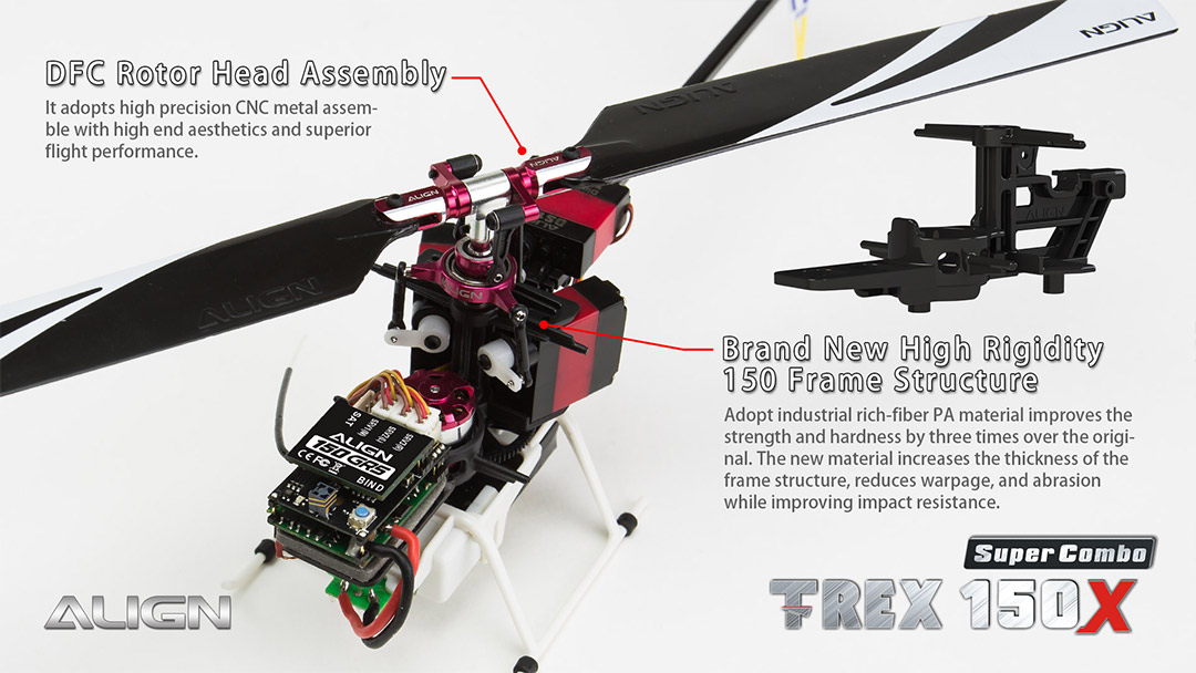 亞拓科技網路購物 - T-REX 150X Super Combo RH15E04XW
