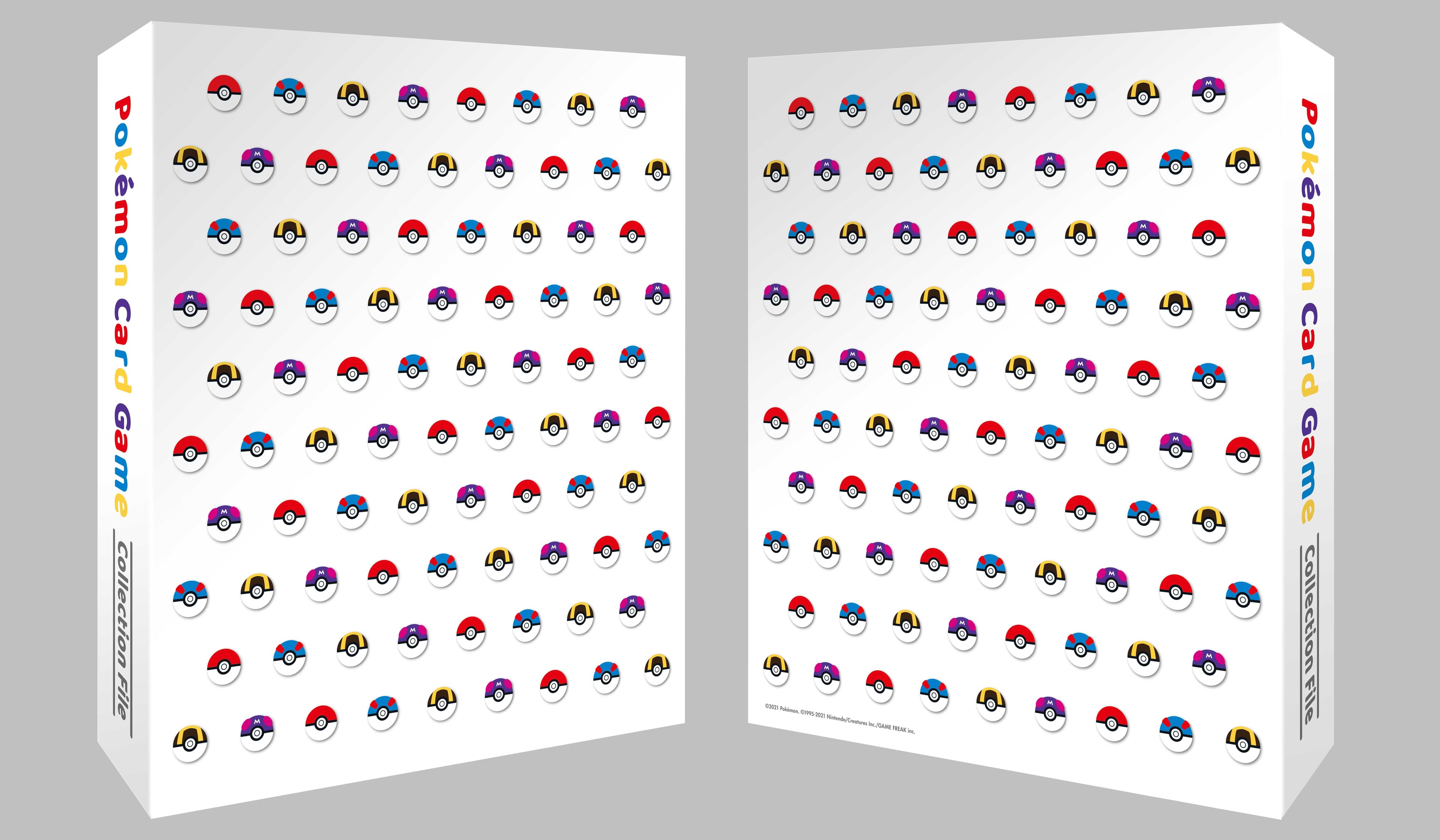 コレクションファイル モンスターボールデザイン ｜ポケカシングル