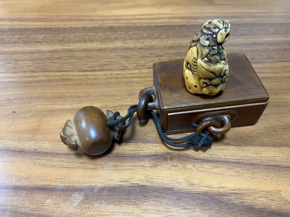 日本）鹿角の獅子根付（江戸期 18世紀） | nokiのブログ