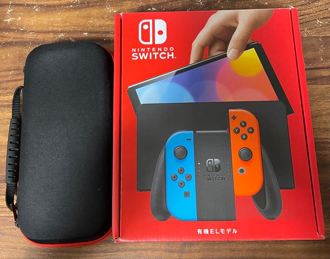 Nintendo Switch 本体 有機ELモデル　キャリングケース付 1002210101.jpg