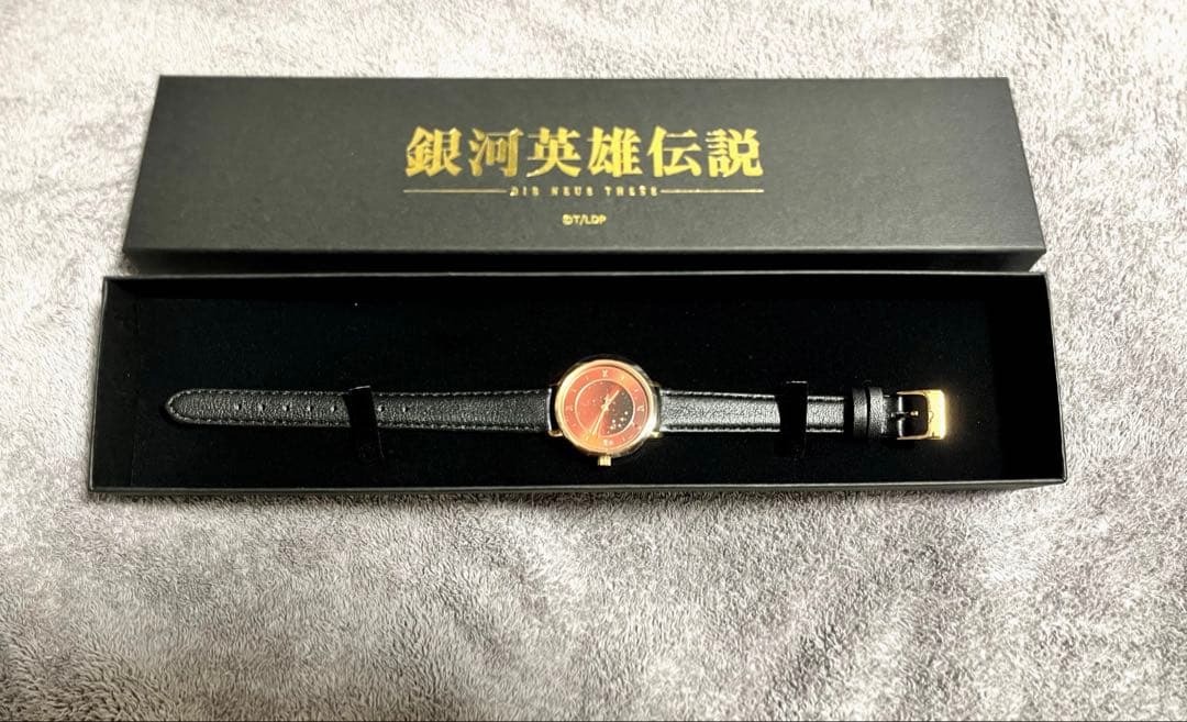 新品 銀河英雄伝説 ジークフリード・キルヒアイス リストウォッチ 銀河英雄伝説│公式ポータルサイト