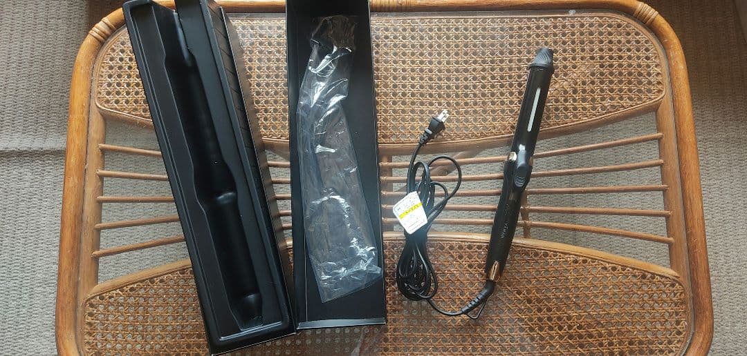 美品　YA-MAN カールヘアアイロン ブラック 収納ケース、説明書付き 楽天市場】《 山崎実業 耐熱ヘアーアイロンポーチ タワー M / L