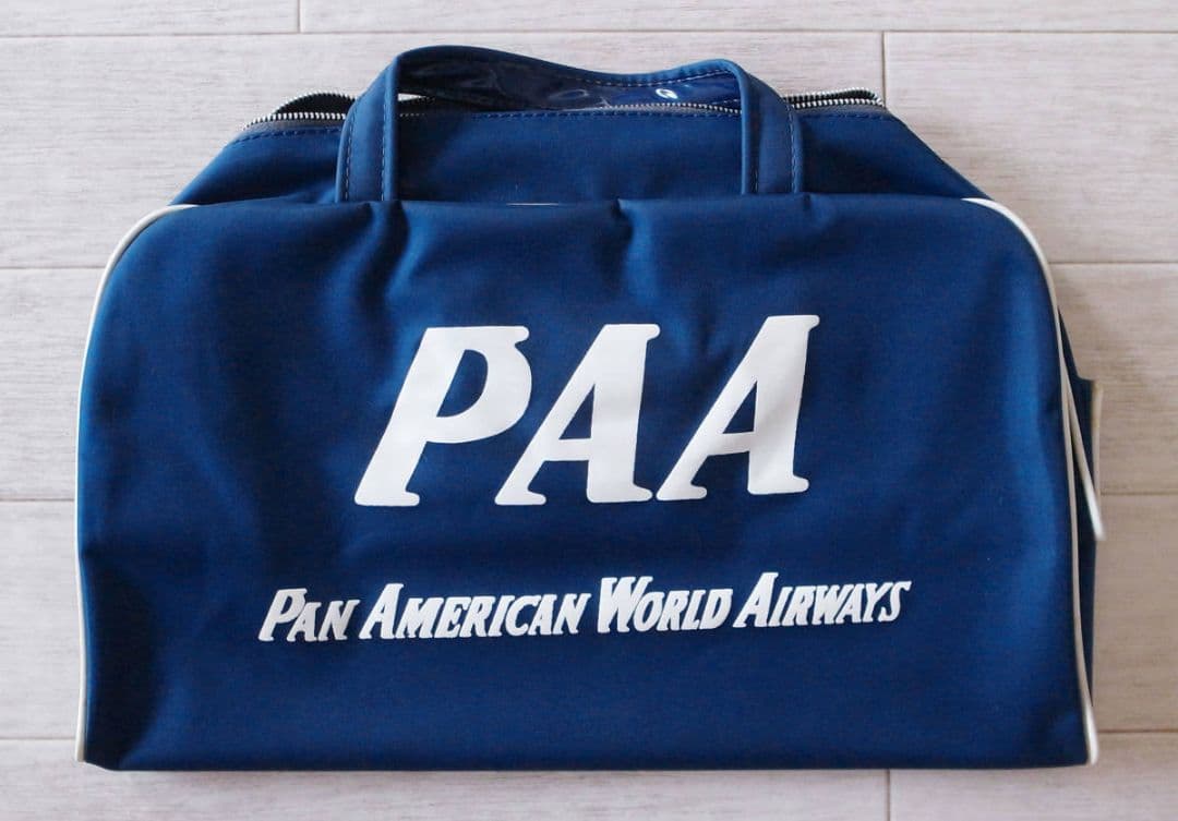 PAN AM パンナム PAA　1950年代 ボストンバッグ／エアラインバッグ PAN AM パンナム PAA 1950年代 ボストンバッグ／エアラインバッグ PAN