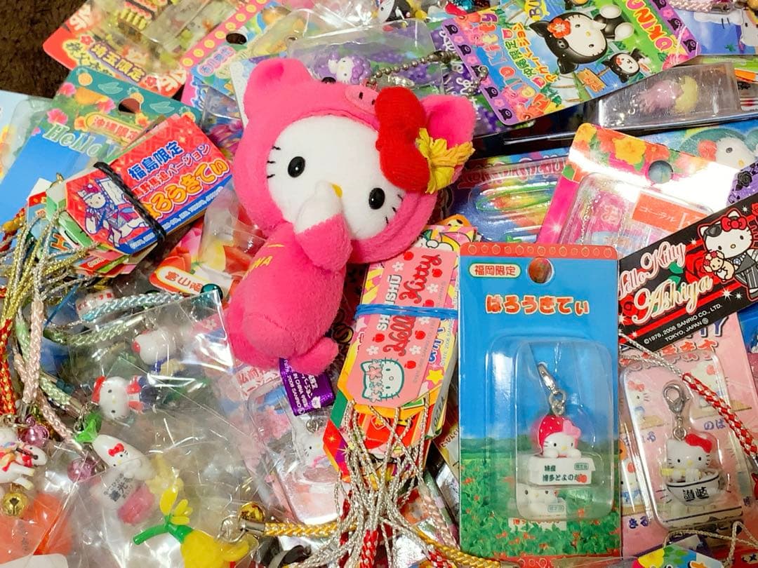 ご当地キティ 226個 嶽本野ばらゴスロリ/非売品コラボ/レア 根付