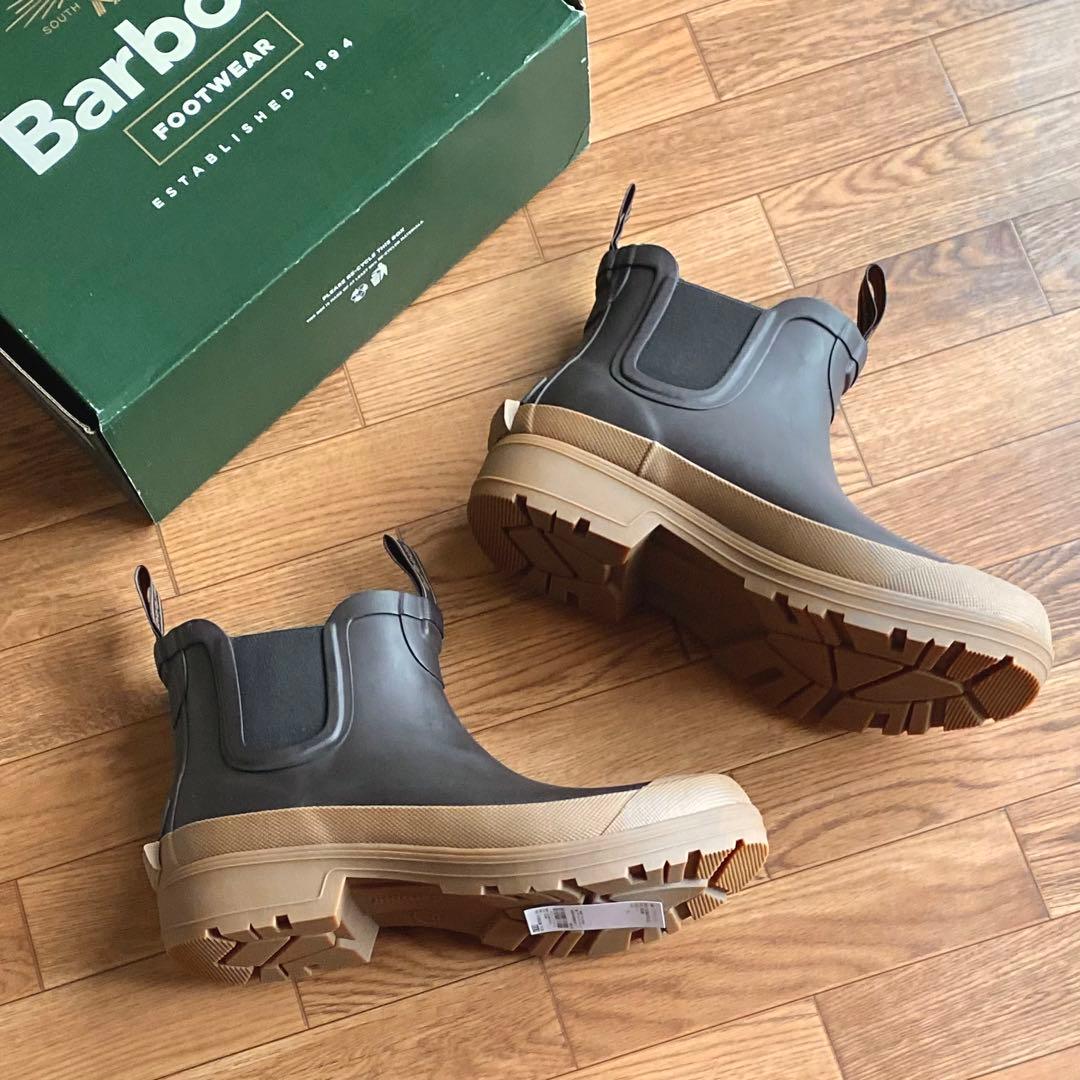 Barbour Storm Wellingtons サイドゴア レインブーツ - メルカリ