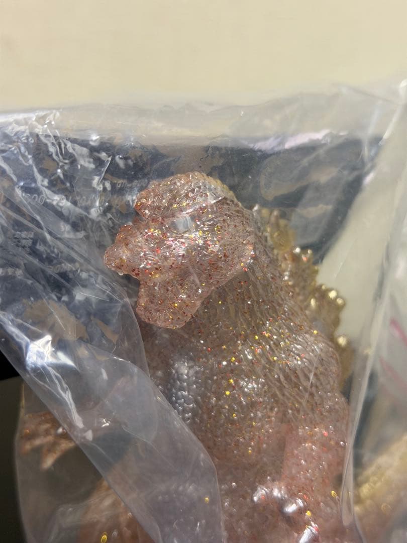 One up ゴジラ1995 クリアラメ成型 WF2024冬　ソフビ　フィギュア ワンフェス One up. ブース 5-21-2 当日版権 販売品 ゴジラ (1954