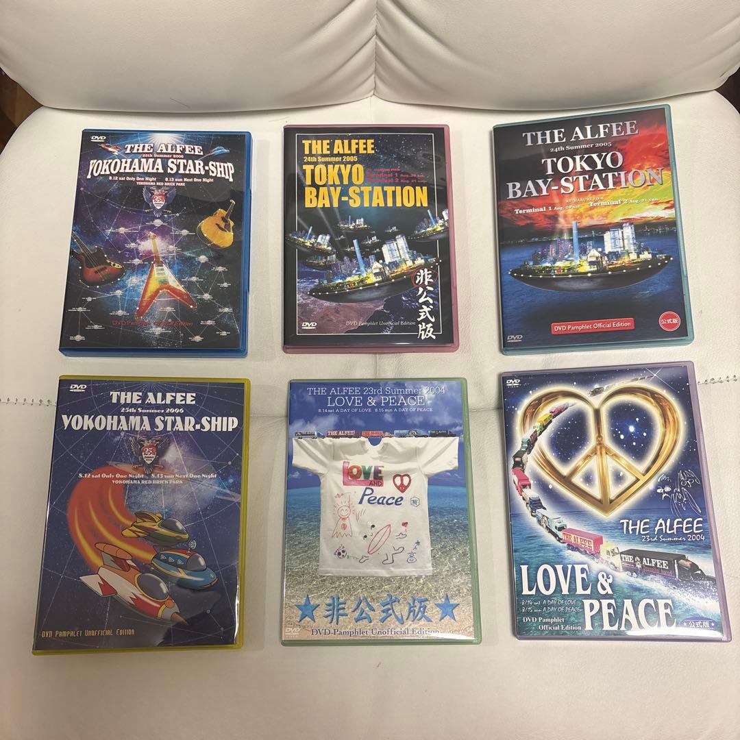 【値下げ交渉可】THE ALFEE DVD まとめ売り 11枚