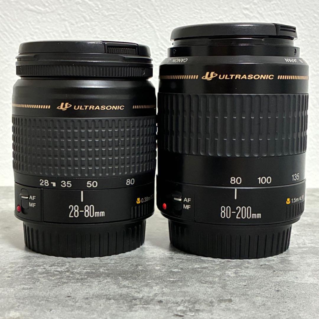⭐️美品⭐️キャノEF 80-200mm & EF 28-80mm レンズ2本セット 2026年最新】Yahoo!オークション -canon ef28-80mmの中古品・新品・未