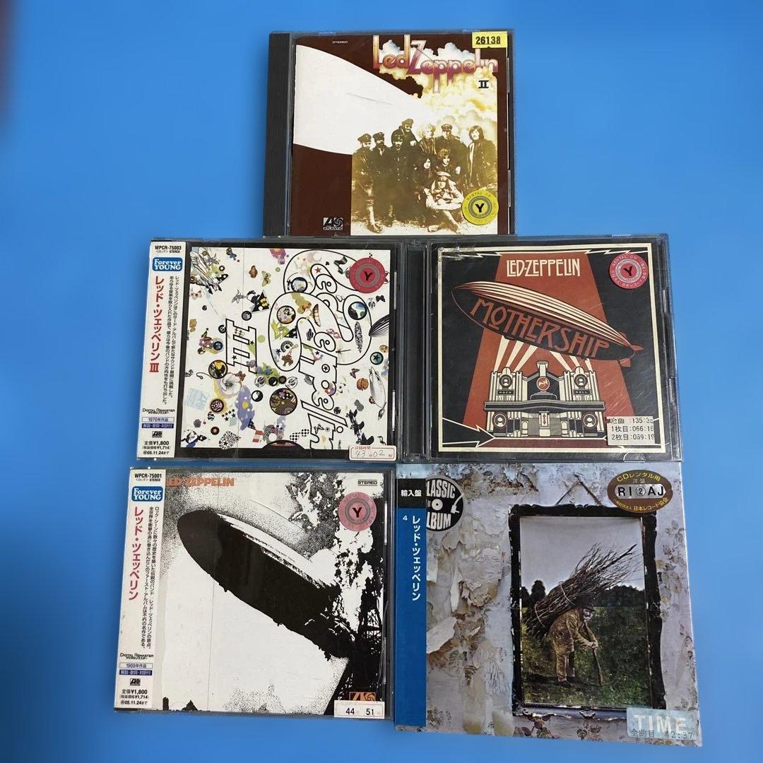 Led Zeppelin CD 5枚セット Led Zeppelin CD5枚せっと - メルカリ