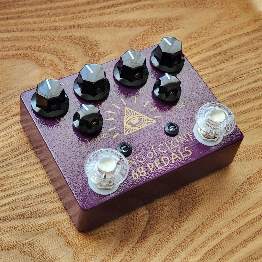 【美品】68Pedals King Of Clone コスパ最強KoTクローンペダルはこれだ！！『68pedals ALL-SEEING EYE