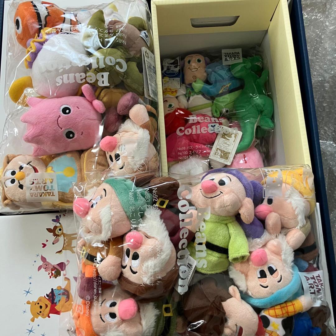 限定品 新品未開封 ディズニー ビーンズコレクション コンプリート