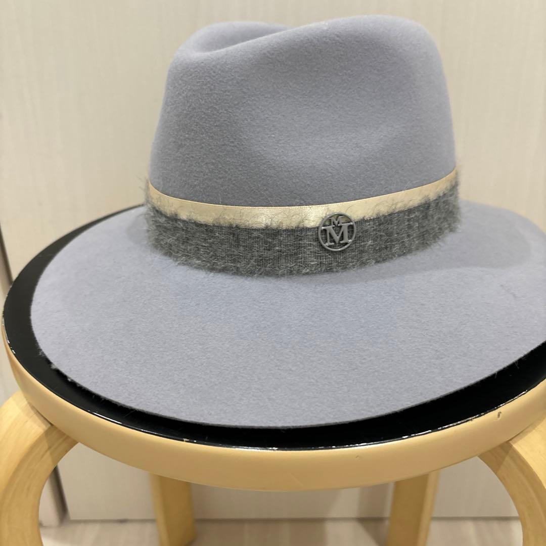 MAISON MICHEL グレー ウールハット M Maison Michel（麦わら帽子/ストローハット）のフリマアイテム一覧