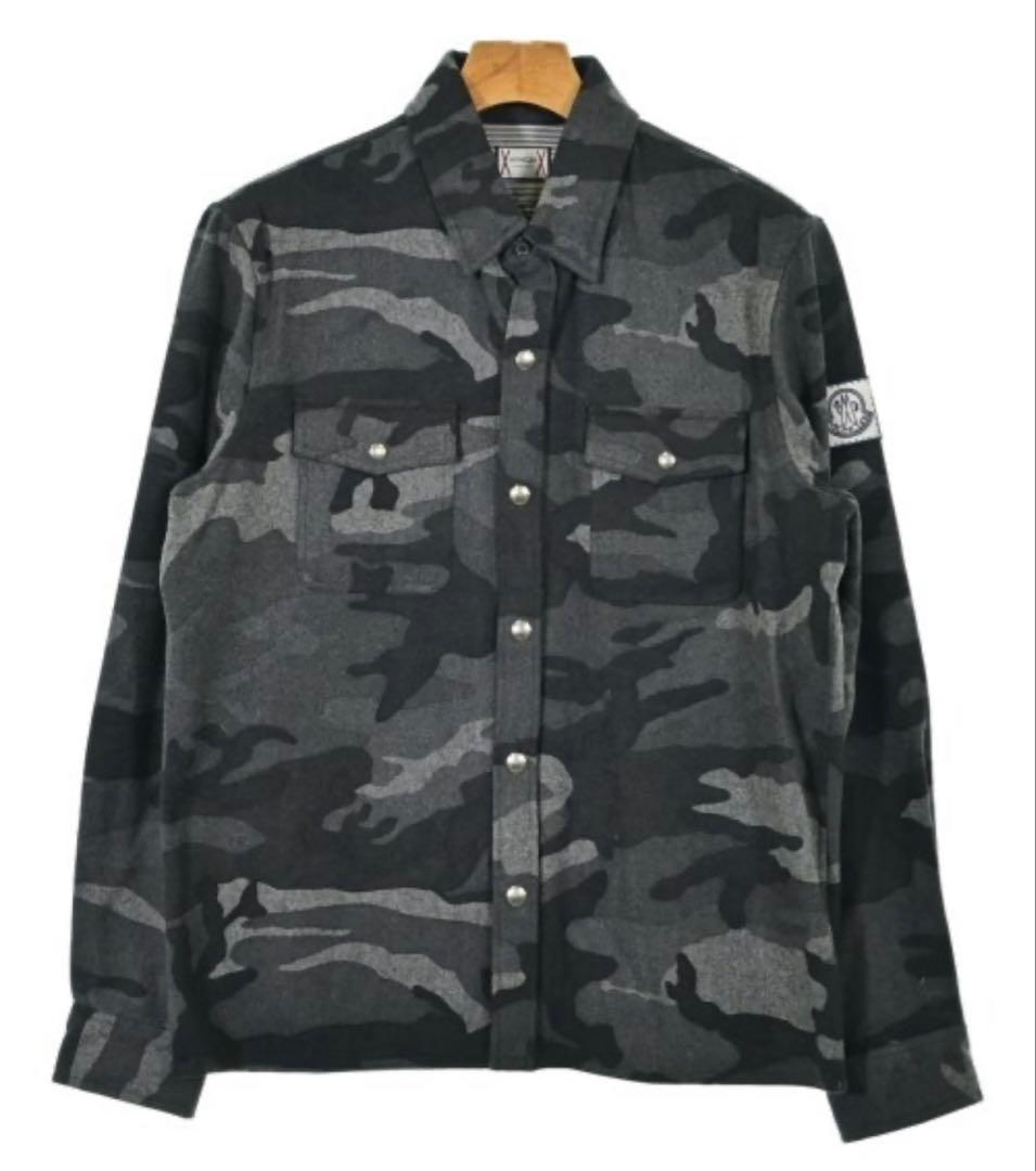 国内正規品 モンクレール ロゴ ウール シャツ　迷彩　トップス 楽天市場】モンクレール（柄カモフラージュ・迷彩）（トップス｜メンズ