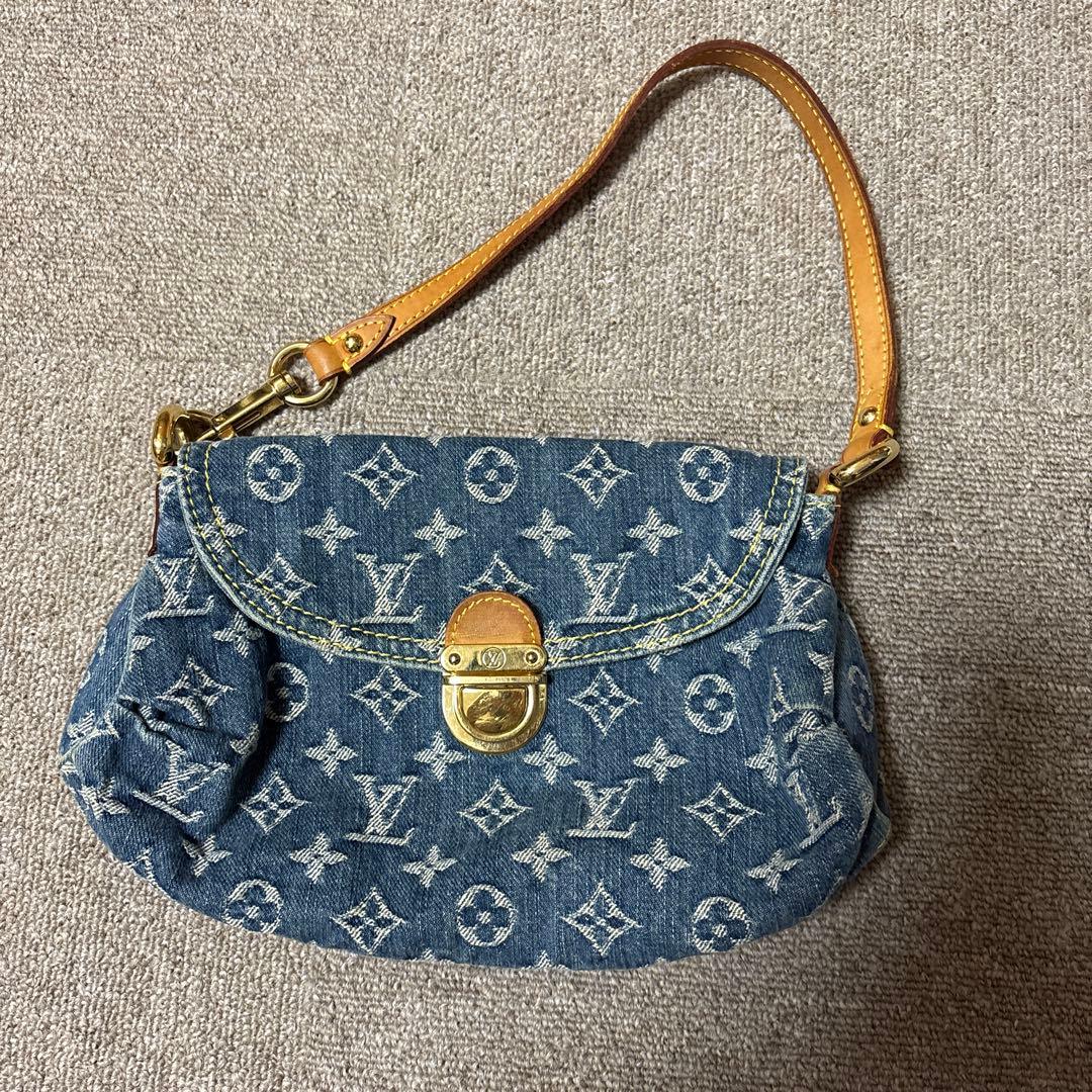 ヴィトン/モノグラムデニム　バッグ ルイ·ヴィトン】「LV リミックス」より、モノグラム·デニム キャンバス