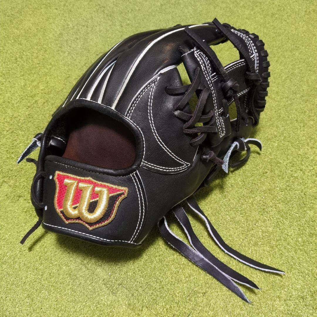 Wilson staff 軟式内野サイズ5 WTARWO69H 硬式用 Wilson Staff DUAL 内野手用 D5型 - Dブラウン by Wilson Japan