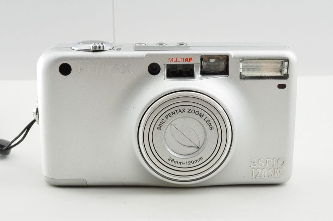 美品　PENTAX ESPIO 120SW シルバー ペンタックス Mint+] Pentax ESPIO 120SW II Blue Point & Shoot 35mm Film Camera