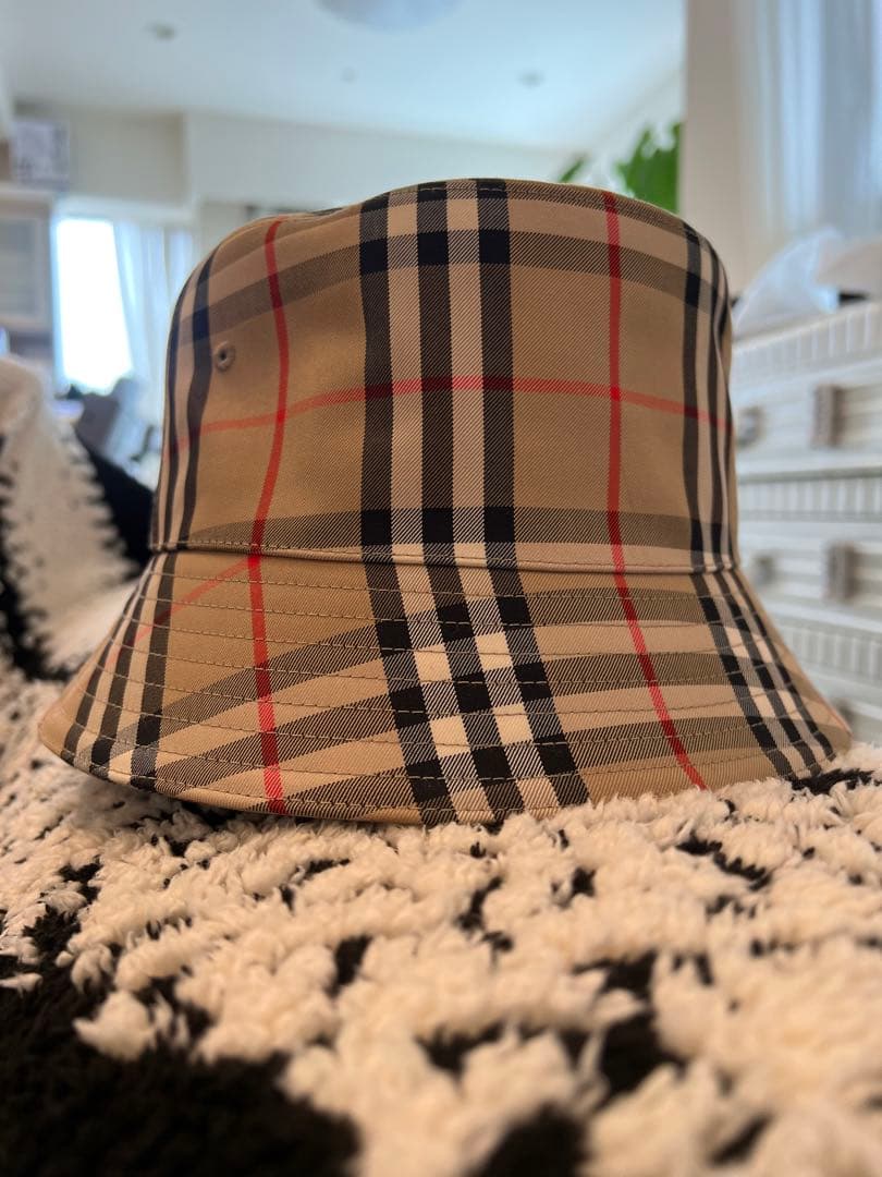 (美品)Burberry バーバリー　バケットハットL 楽天市場】バーバリー BURBERRY 2 PANEL BUCKET HAT レディース
