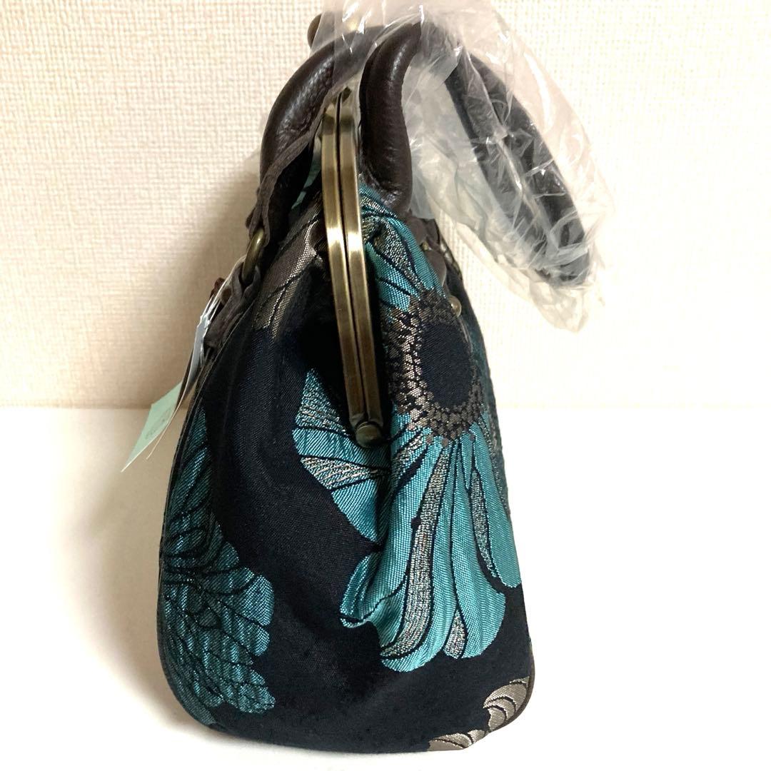 タグ付き新品未使用》SOAR SOLE がま口バッグ ゴブラン織り 花柄