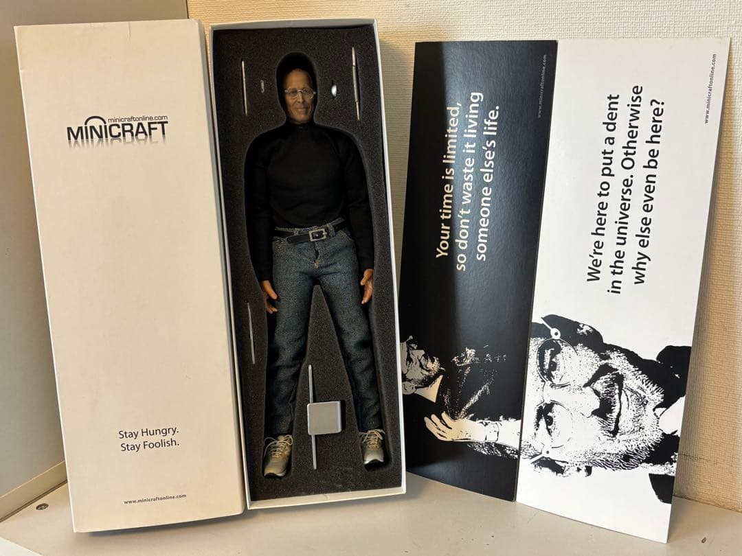 MINICRAFT/フィギュア/スティーブ・ジョブズ/ハンドメイド/ドール/箱付 Amazon.com: Mattel Minecraft Diamond Level Steve Action Figure