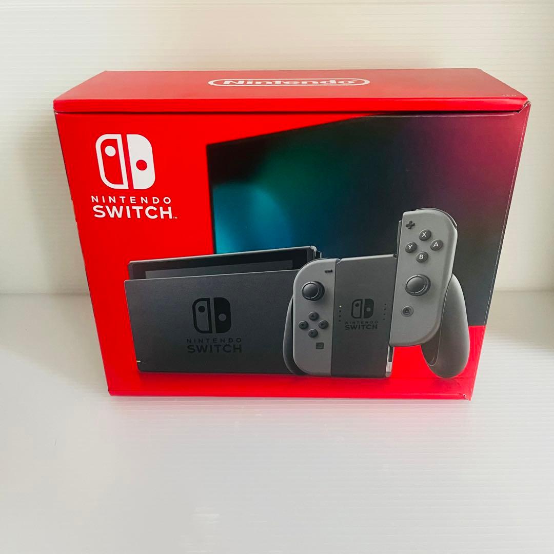 NintendoSwitch 本体　グレー Amazon.co.jp: Nintendo Switch 本体 (ニンテンドースイッチ) Joy-Con