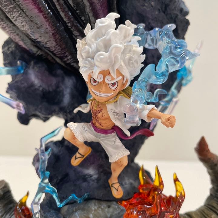 ワンピース ニカ ルフィ ギア5 ガレージキット フィギュア - メルカリ
