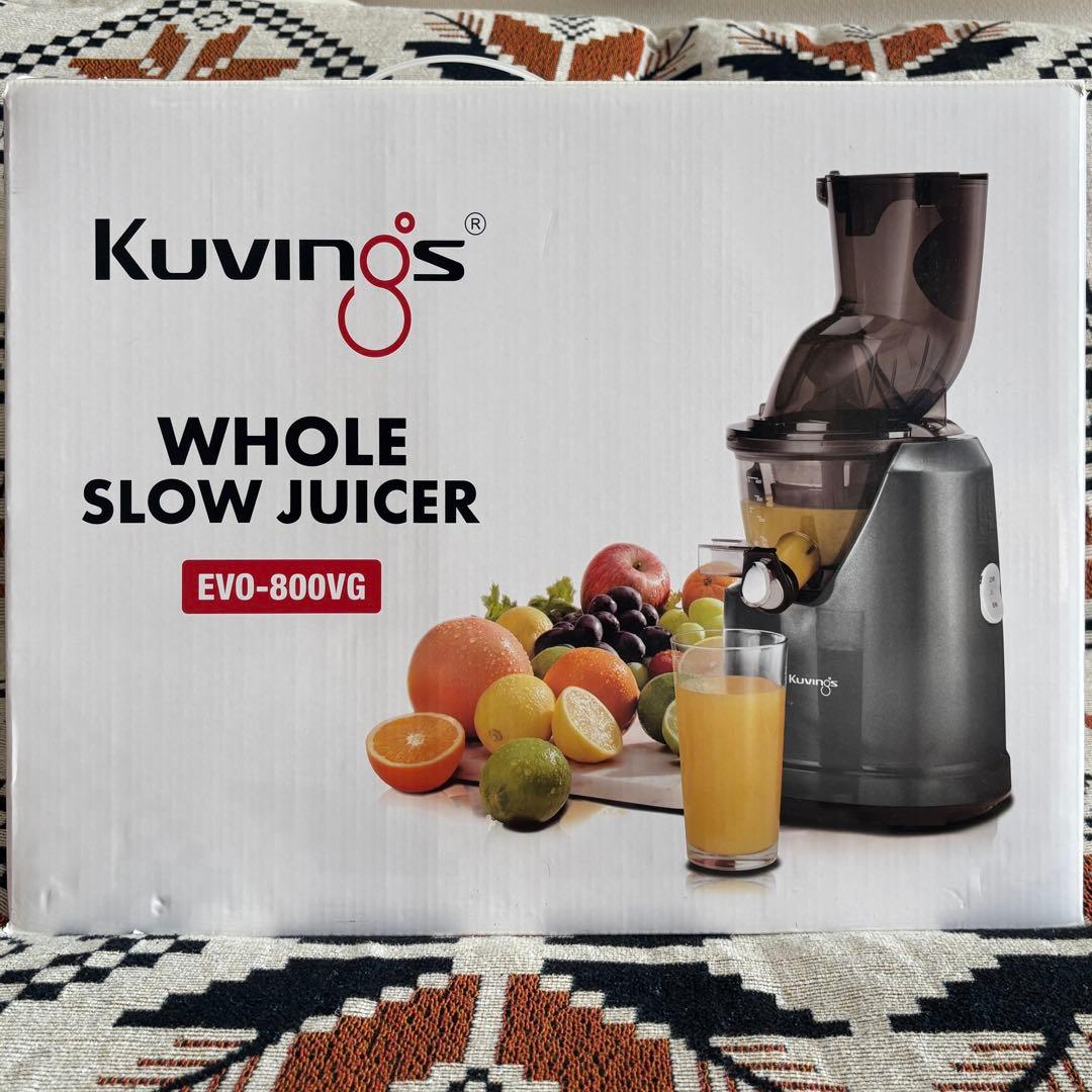 【未使用】KuvingsEVO-800VG スロージューサー 定価39,800円 未使用】KuvingsEVO-800VG スロージューサー 定価39,800円 - メルカリ