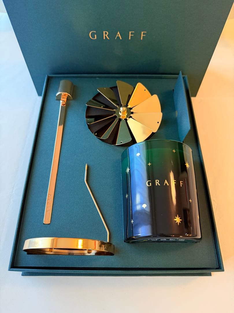 GRAFF アロマキャンドルセット 新品未使用 GRAFF アロマキャンドルセット 220g 2025 クリスマスギフト - メルカリ