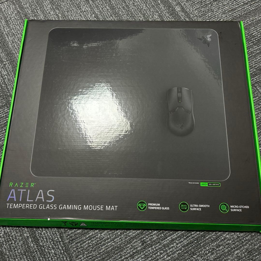 RAZER ATLAS ゲーミングガラスマウスパッド Tempered Glass Mouse Mat - Razer Atlas | Razer United States