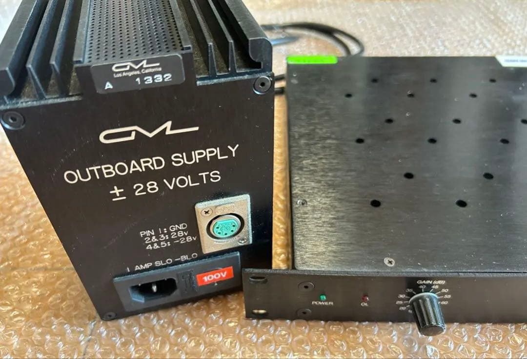 【レア】GML OUTBOARD SUPPLY±28 VOLTS4chプリアンプ レア】GML OUTBOARD SUPPLY±28 VOLTS4chプリアンプ - メルカリ