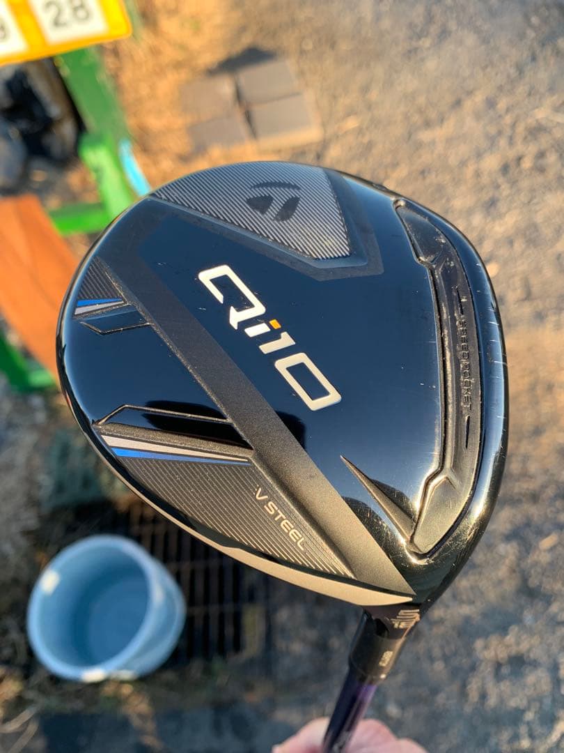 Qi10 5W Ventus TR Blue7S純正カスタム TaylorMade Qi10 7 Fairway Wood 21* Fujikura Ventus TR 6-A Senior