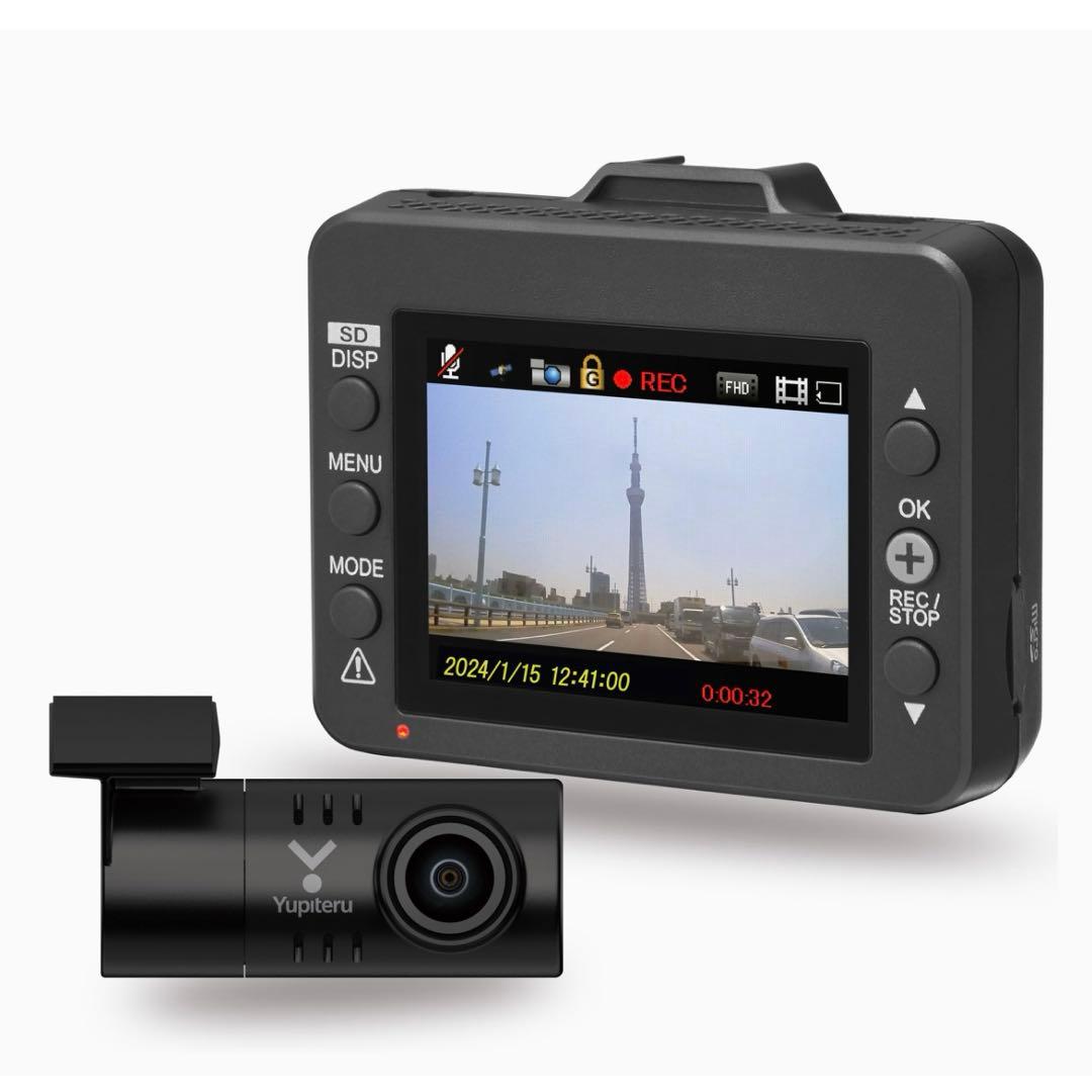 新品　ユピテル　ドライブレコーダー 前後2カメラ WDT410d HDR搭載 WDT410d｜ドライブレコーダー｜Yupiteru(ユピテル)