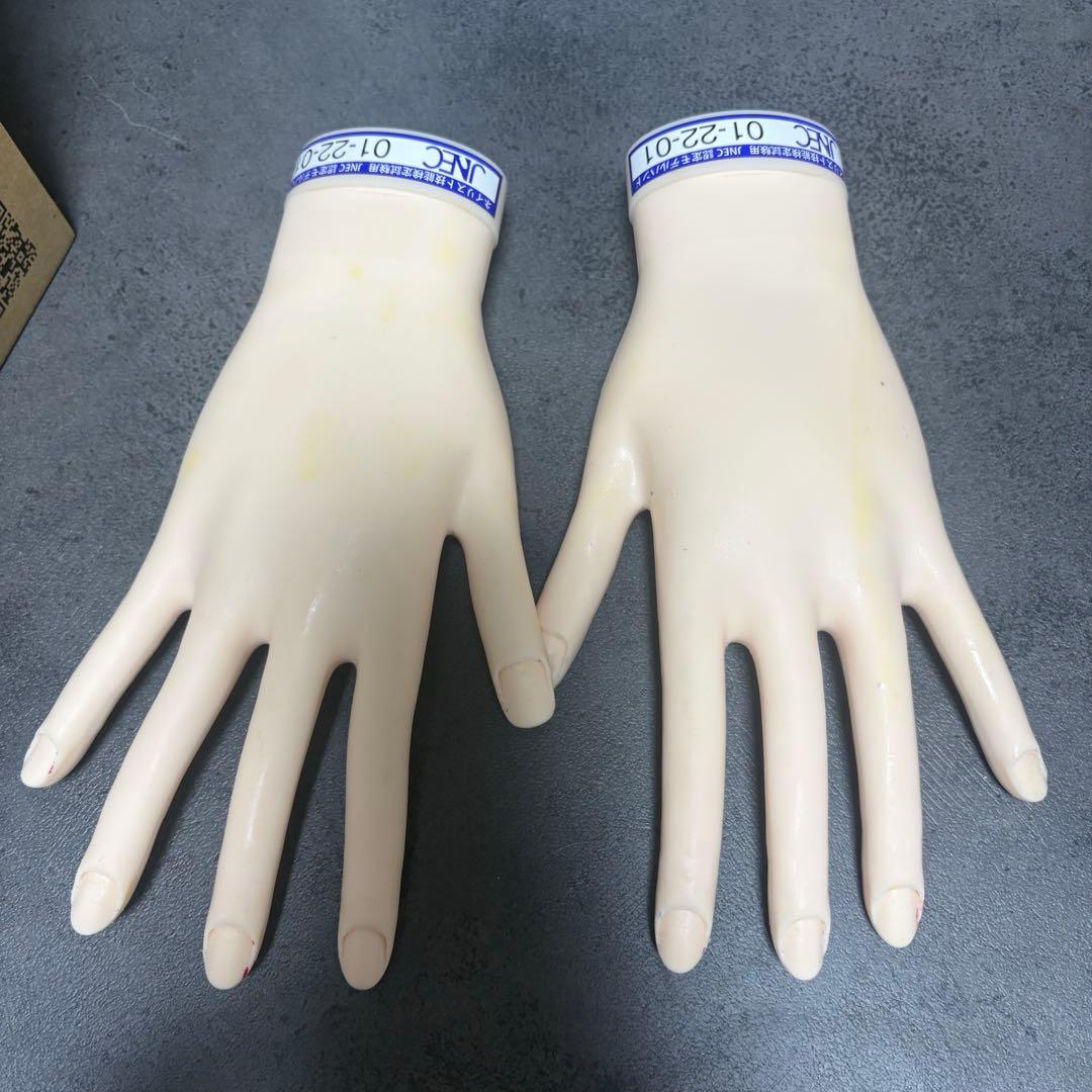 ネイル ネイル検定　認定ハンド✖️2つ STモデルハンド セット（JNEC 第1期認定モデルハンド）の卸・通販