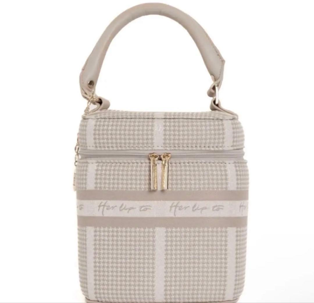バッグ Herlipto Jacquard Vanity Bag herlipto Jacquard Mini Vanity Bag - メルカリ