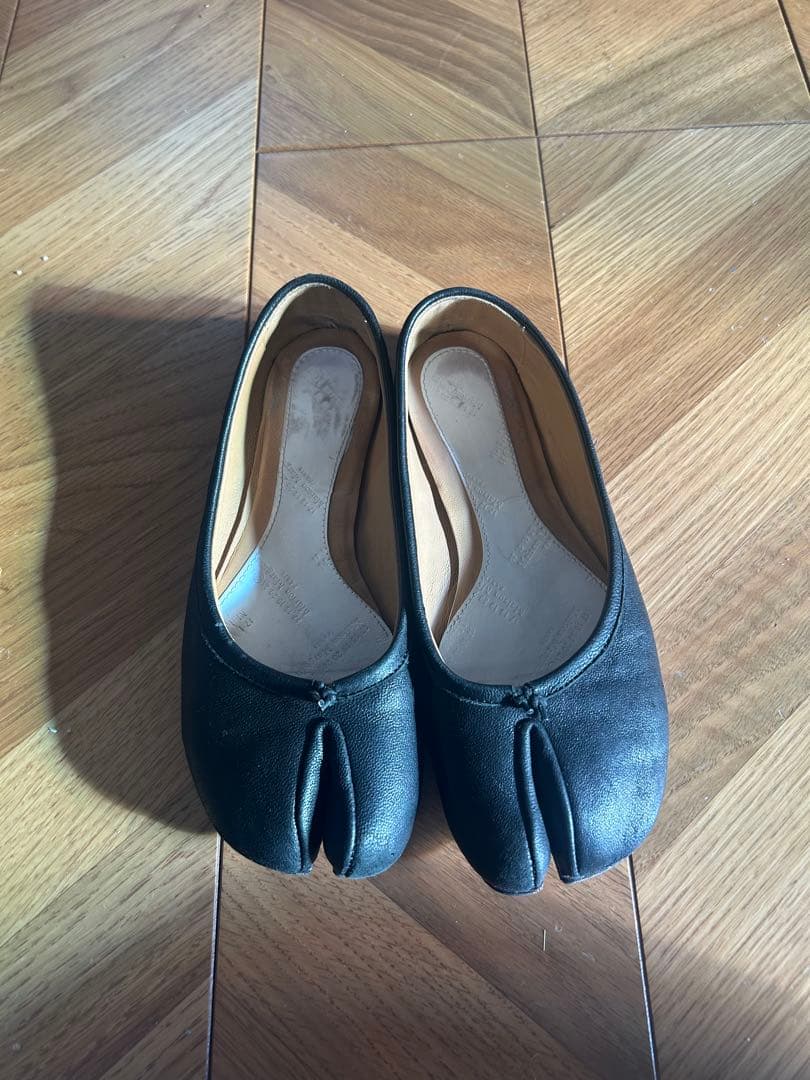 Maison Margiela Tabi タビ　バレエシューズ Maison Margiela＊Tabi gymnast shoes レザーシューズ＊送料込 (Maison