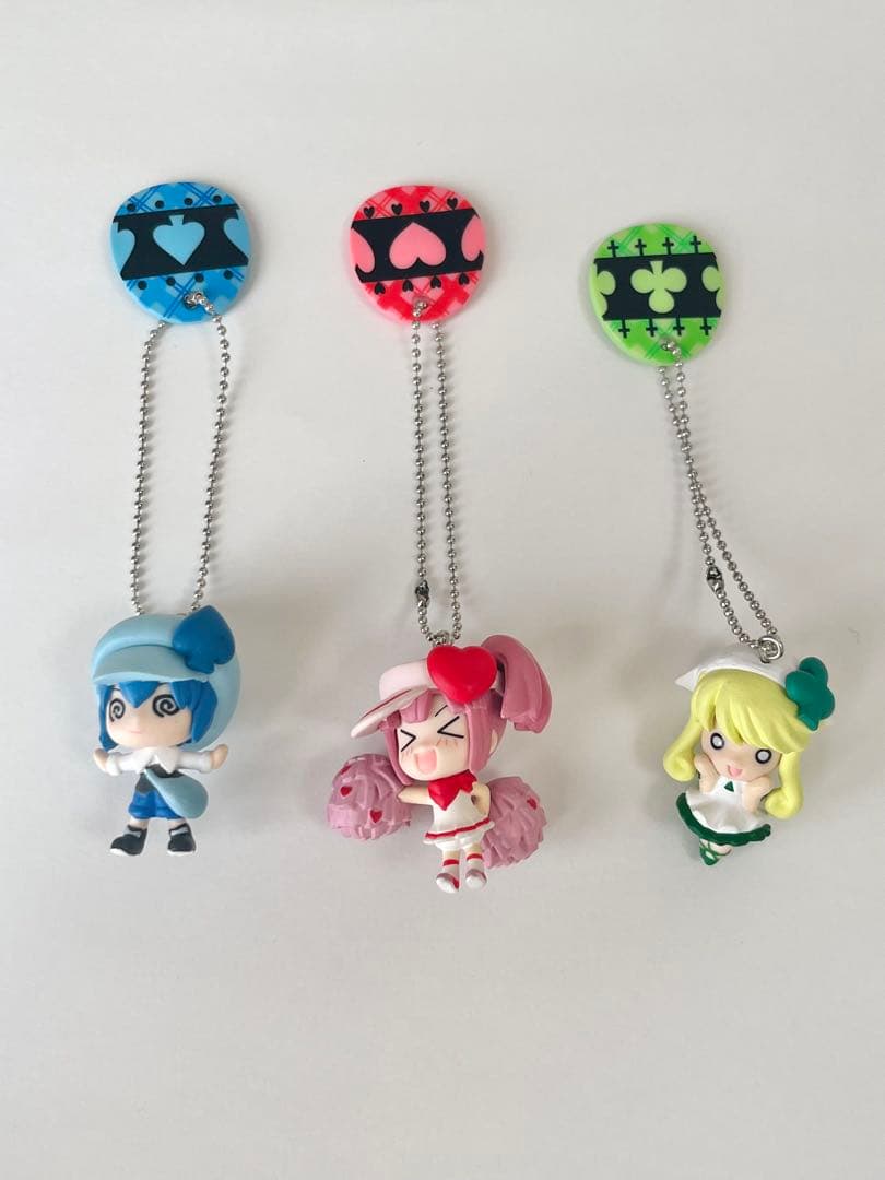 ⚠️値下げ【激レア】しゅごキャラ！ガチャ3つセット 予約・購入】『しゅごキャラ！』PVCクリアケースつきアクリルチャーム